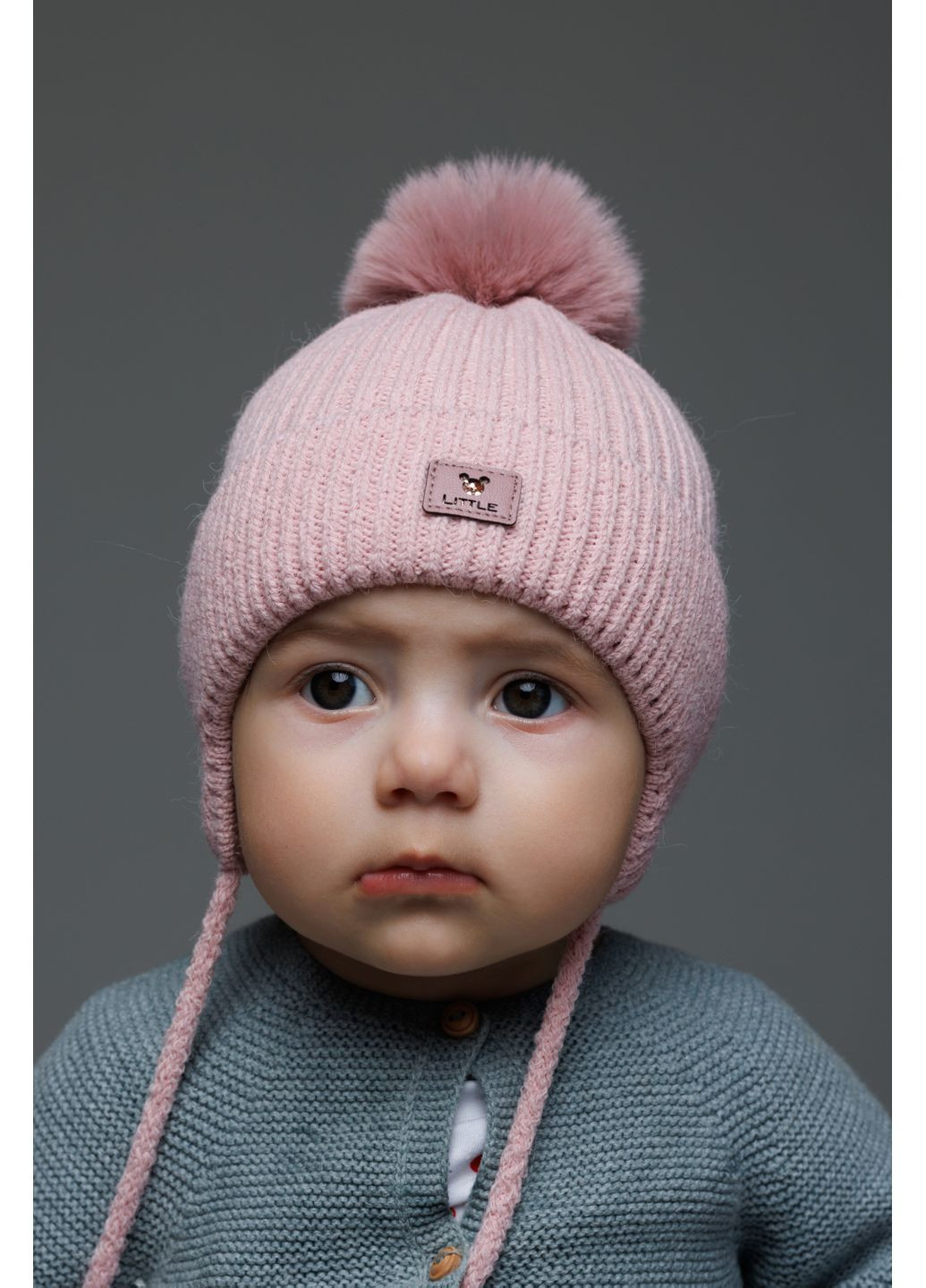 Шапка для дівчинки Каміла K195 40-42 см. Alex K195-32 (364302589)