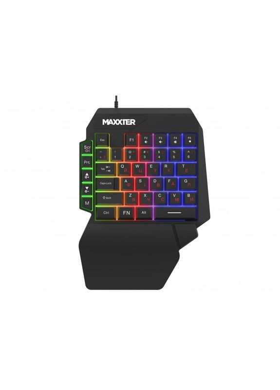Клавiатура KBG-OH-01B-UA Black Maxxter (336952694)