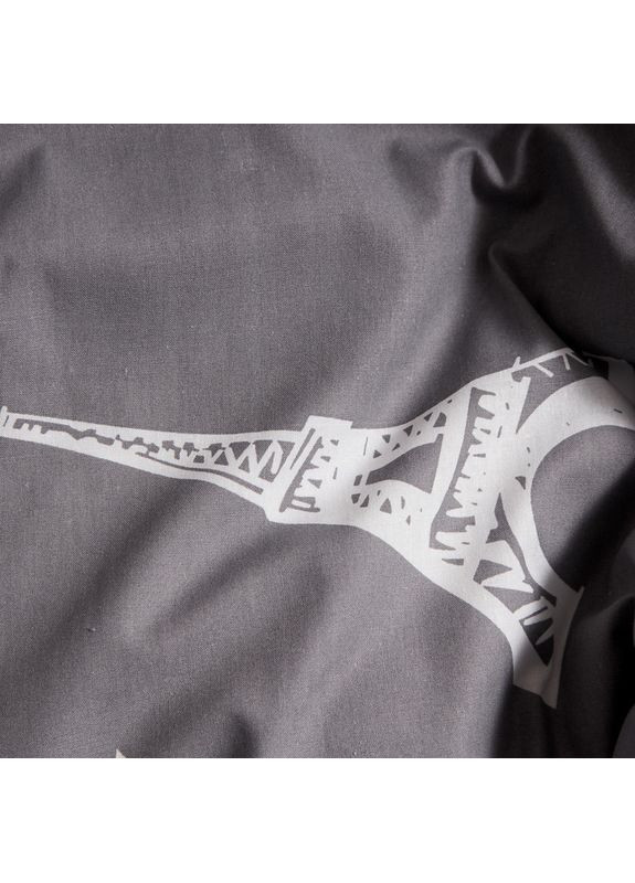 Комплект постельного белья Бязь Gold Люкс Полуторний Евро 160х220 наволочки 2х40х60 (MS-820009575) Moon&Star Paris Moments (356115433)