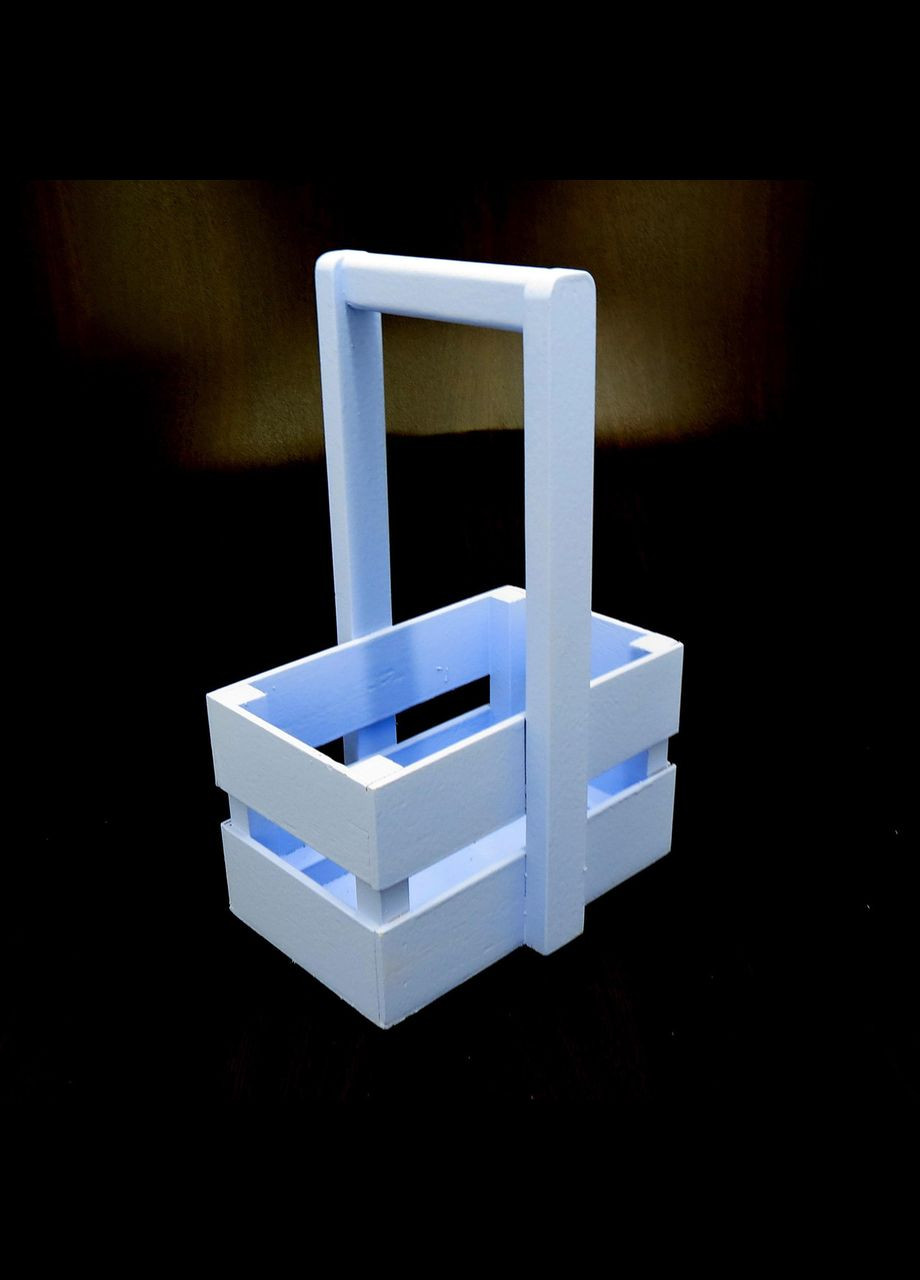 Подарунковий кошик з дерева Шеллі 12х20 ірис (ПДК-0022152) No Brand (328912185)