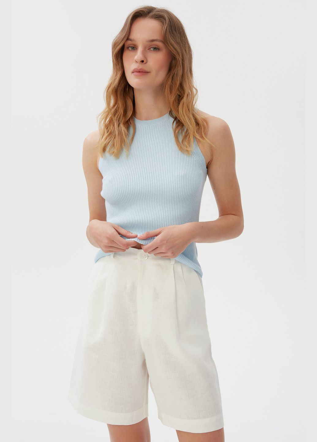 Топ, колір блакитний Estro (324030686)