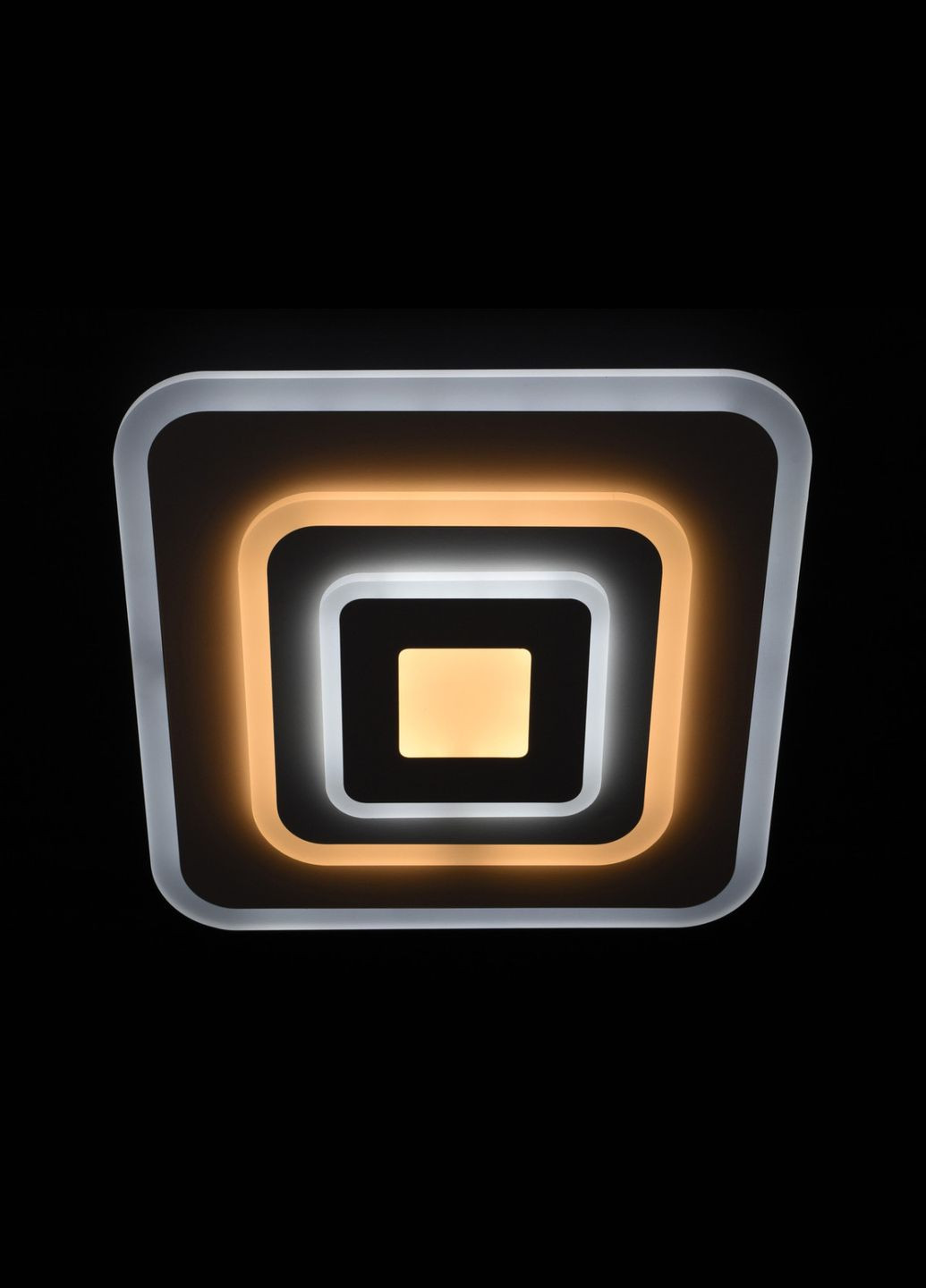 Современный квадратный потолочный светильник LED для комнаты кухни ванной 26210 Белый 5х35х35 см. Sunnysky (364770525)