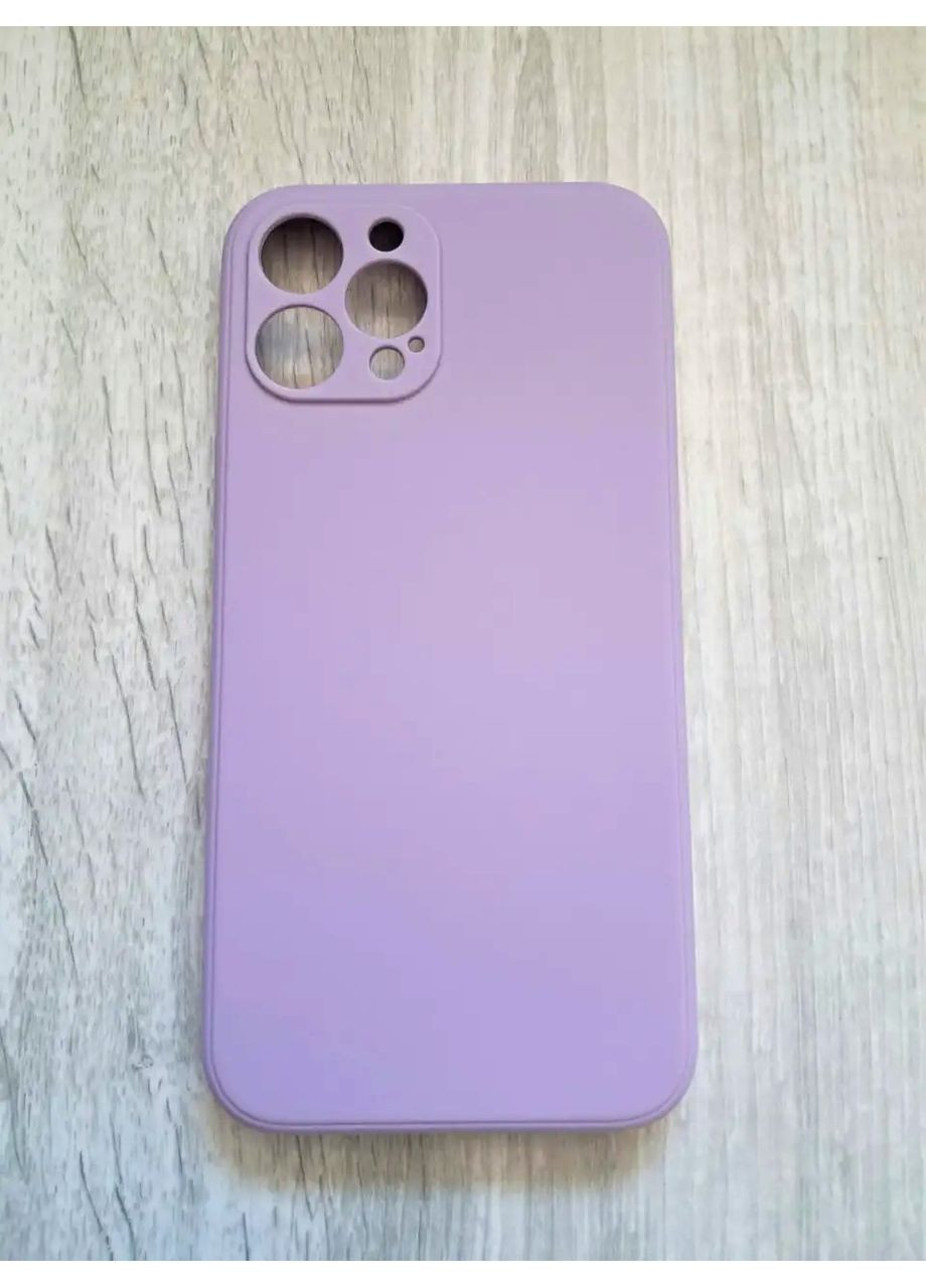 Чехол на 12 Pro Max силиконовый Silicone Case full No Brand (360896689)