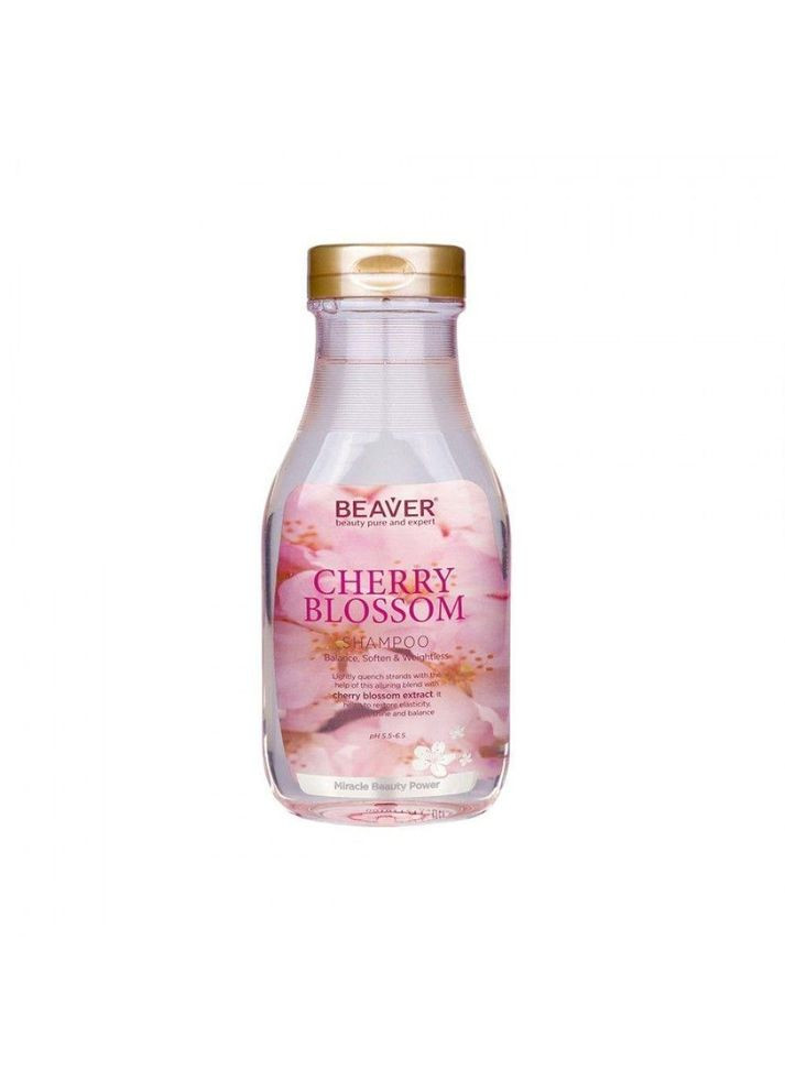 Шампунь для щоденного застосування з екстрактом квітів Сакури Cherry Blossom Shampoo, 350 мл Beaver (332052266)
