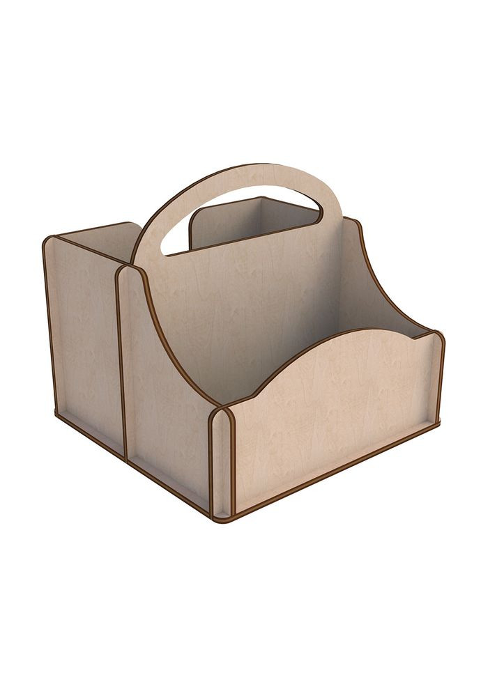 Салфетка деревянная 146х140х95 Ekostar (367609260)