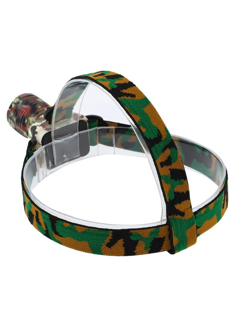 Ліхтарик налобний (пластик, 1 Cree, лінза, на акумуляторі, камуфляж) (6805BM) SP-Sport (361438543)