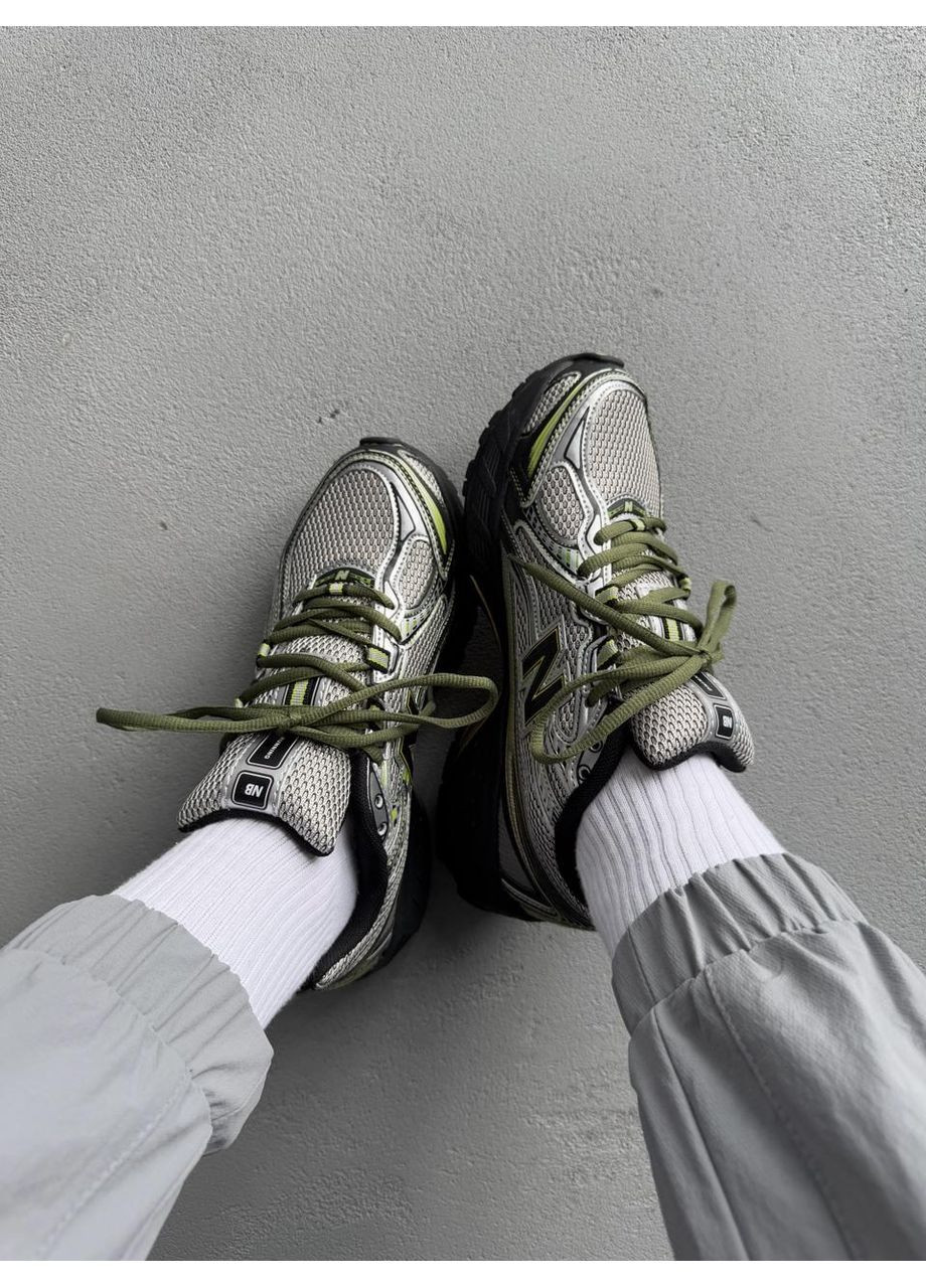 КРОСІВКИ ЖІНОЧІ NEW BALANCE 740 SILVER YELOW BLACK НЬЮ БЕЛАНС 740 No Brand чорні демісезони (368868555)