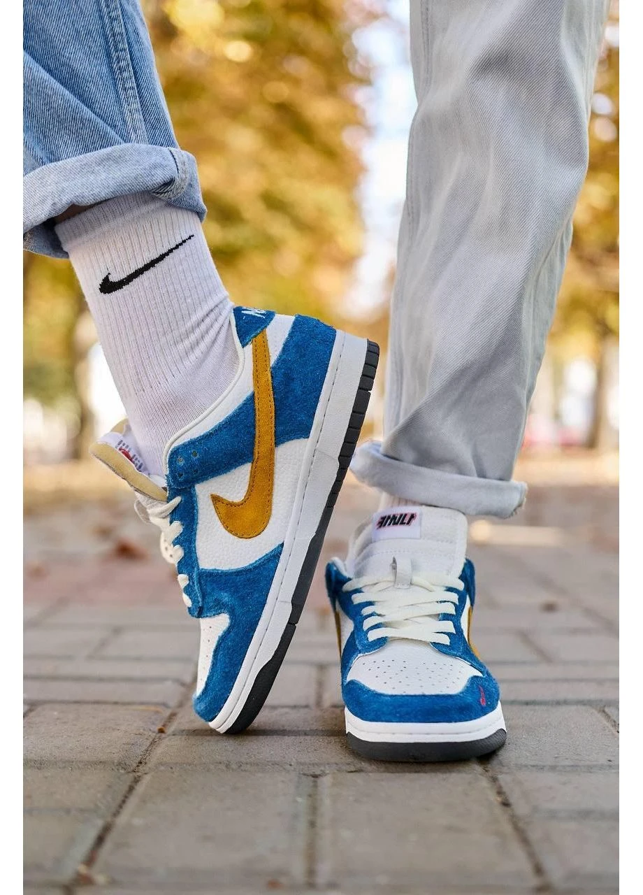 КРОСІВКИ ЖІНОЧІ NIKE SB DUNK KASINA IND. BLUE НАЙК СБ ДАНК СИНІ No Brand сині демісезони (391064508)
