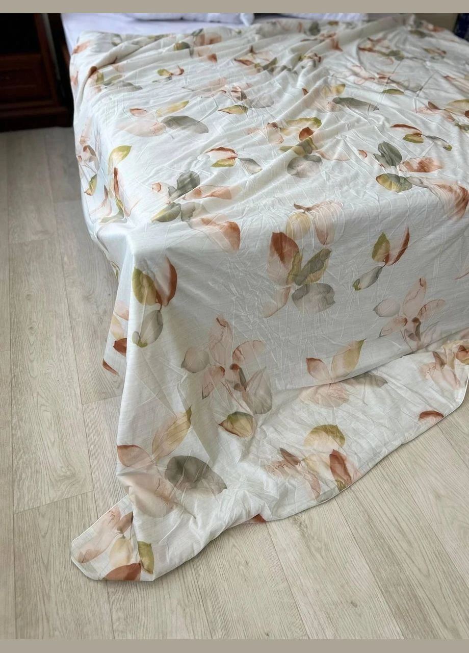 Тонка літня ковдра євро бавовна 200х230 Беж (П4К-holodok0001-52) No Brand (316230659)