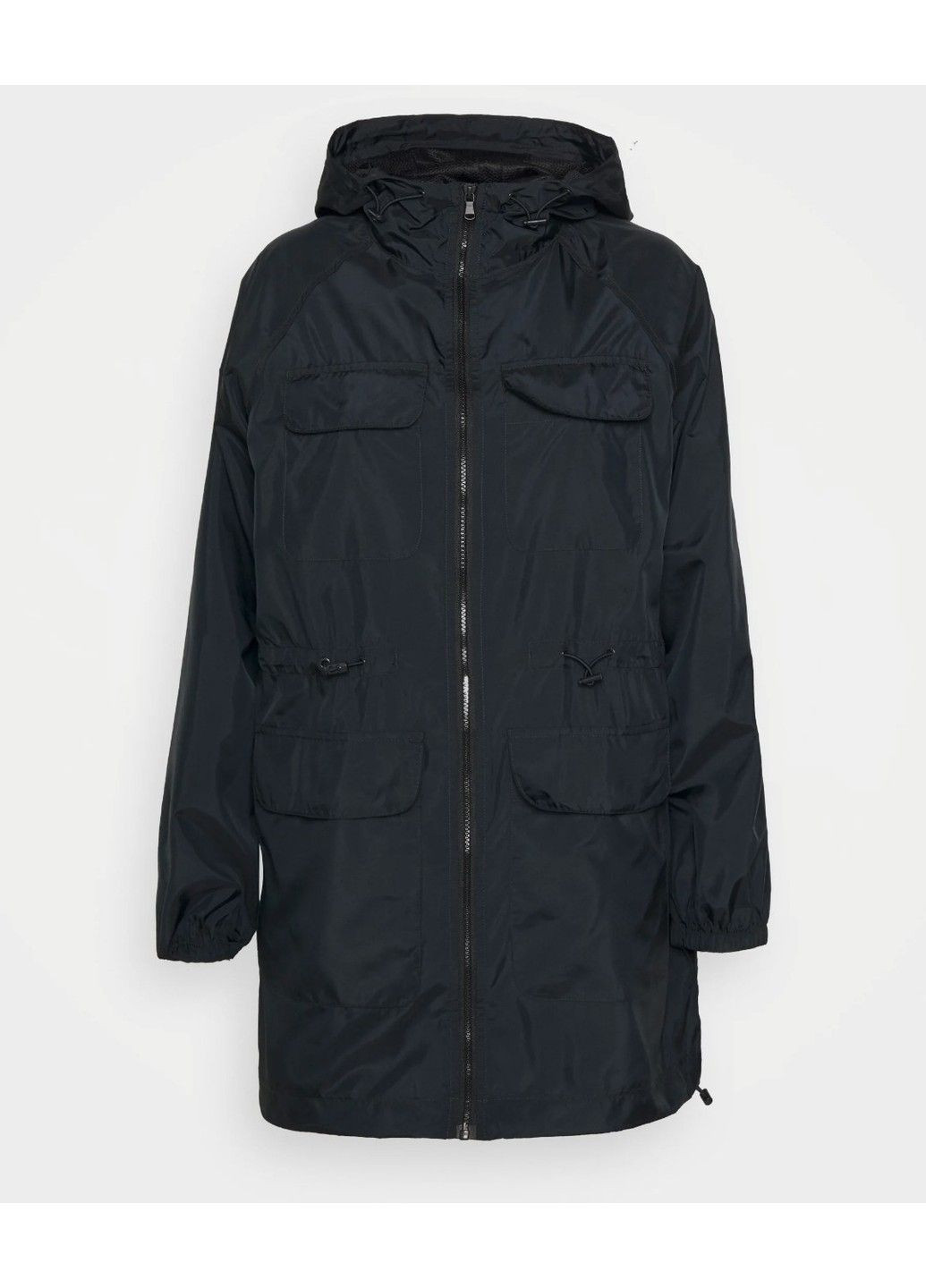 Чорна демісезонна жіноча вітровка м&s (56715) l чорна M&S