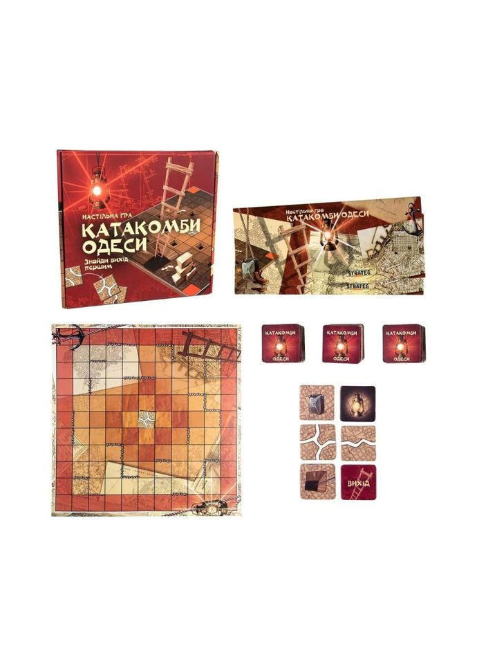 Настільна гра "Катакомби Одеси" Strateg 30285 No Brand (330604275)