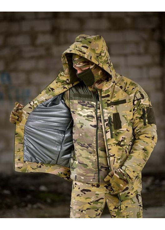Армейская мужская зимняя куртка Omni-heat мультикам Freedom (368668364)