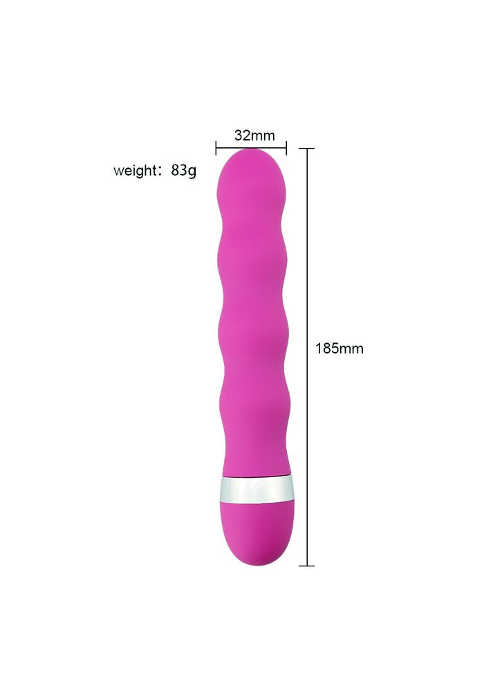 Вібратор SS Silicone Stick, Рожевий, 18 см, 10007 Soft Touch (290147866)