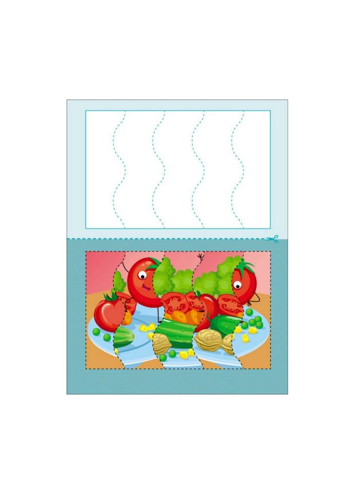 Развивающие тетради "Вкусняшки" 20409 пазлы-разрезалки Ranok Creative (316271343)