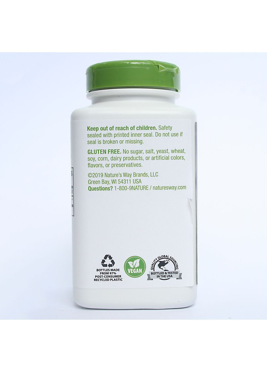 Плоди вітексу, фітодобавка при ПМС, Vitex,, 400 мг, 320 веганських капсул Nature's Way (366734385)