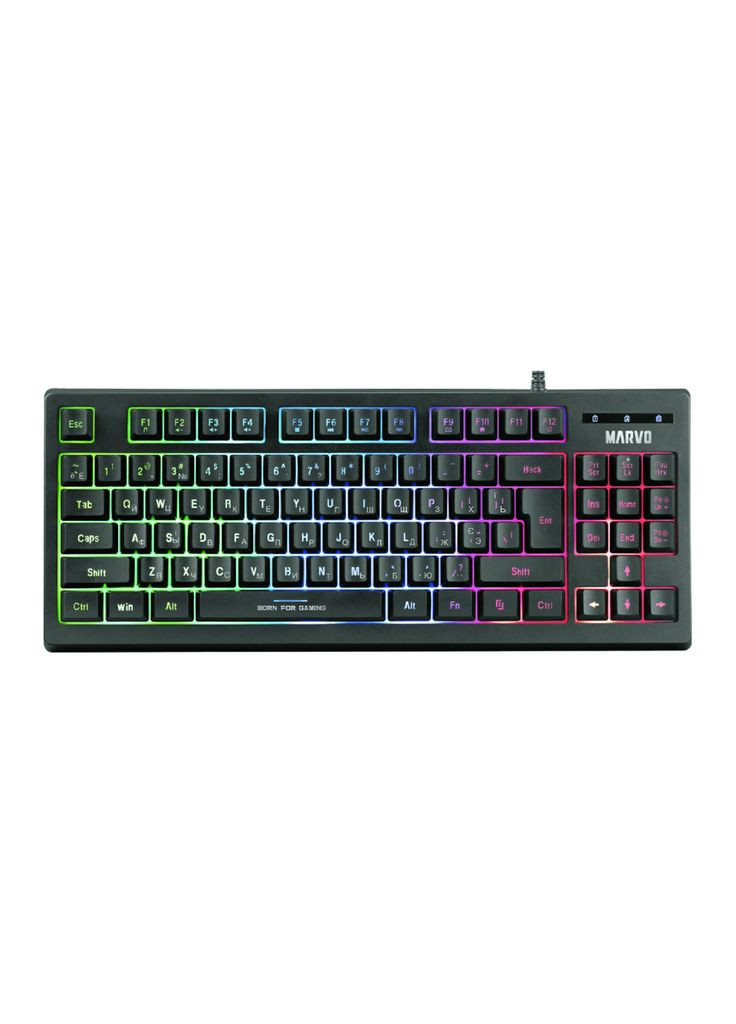 Клавіатура (m353030) Marvo K607 3 colors-LED USB (369019407)