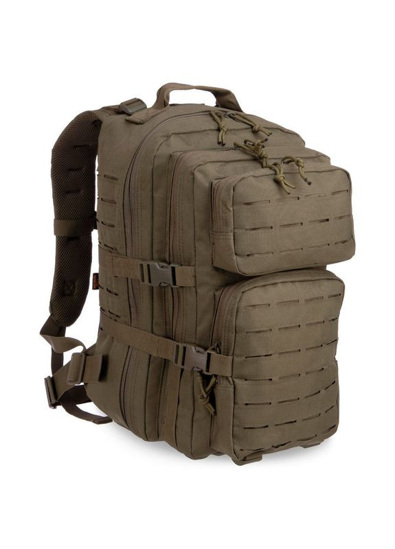 Рюкзак тактический штурмовой SILVER Черный (PL, нейлон, р-р 43х25х14см, 16л, ) (LK2021_Хаки) SILVER KNIGHT (361439340)