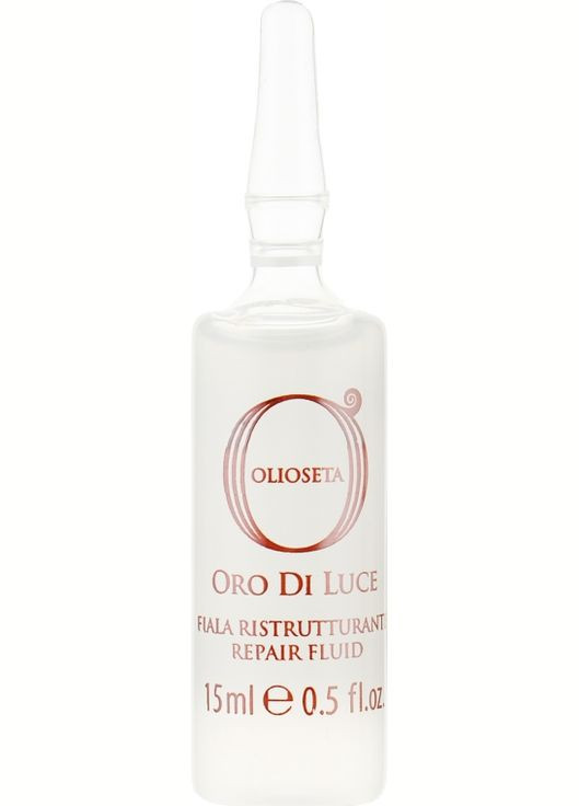 Флюид восстановительный "Протеины шелка и семян льна" Olioseta Oro di Luce Fiale Ristrutturanti 1x15ml (412847-124141) Barex (368635686)