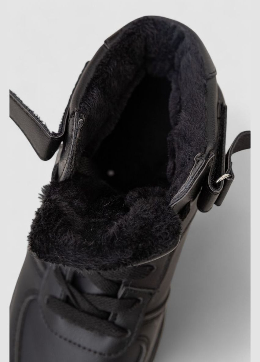 Кросівки жіночі зимові на хутрі Ager 248RAM02 чорні демісезони (338370608)