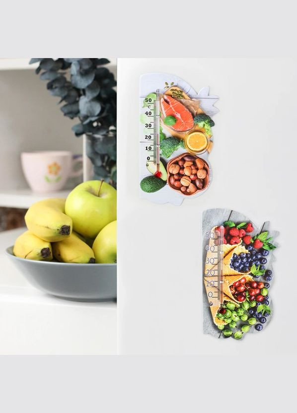 Комнатный термометр градусник без ртути на магните Сир Пармезан Склоприлад (305389038)