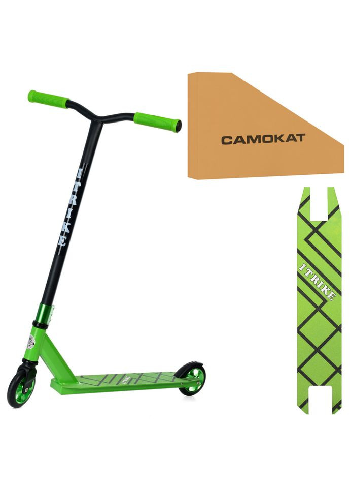 Самокат трюковий SR2-066-6-GR двоколісний iTrike (366668281)