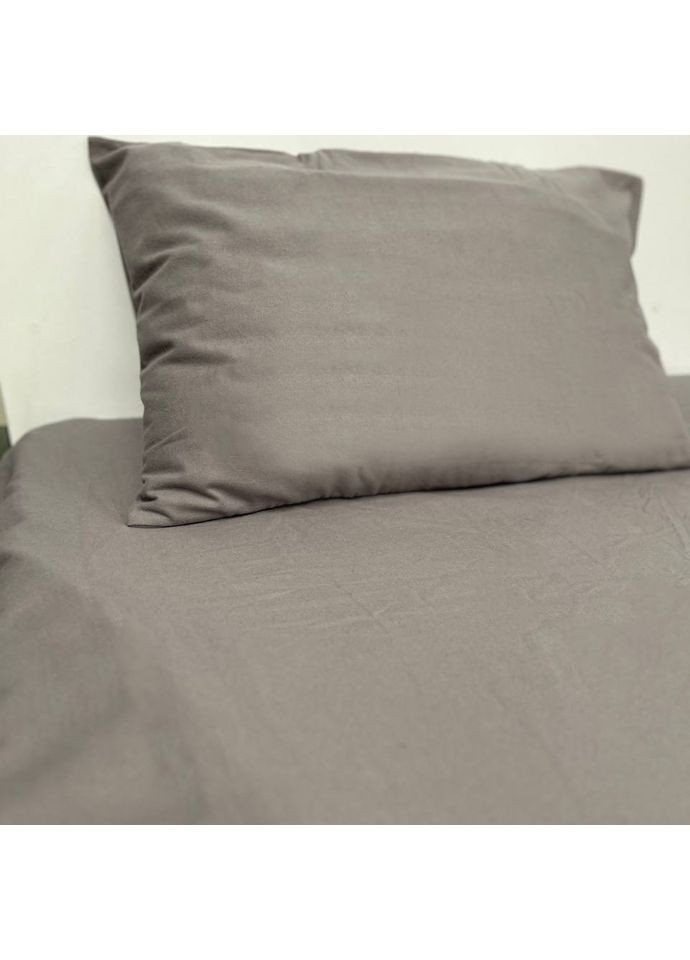 Простынь на резинке Delicacy фланель 90х200 см серый (94287073) SoundSleep (362575421)