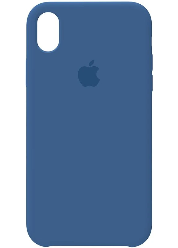 Чехол-накладка Silicone Case Apple iPhone XR Vivid Blue Toto (301470452)