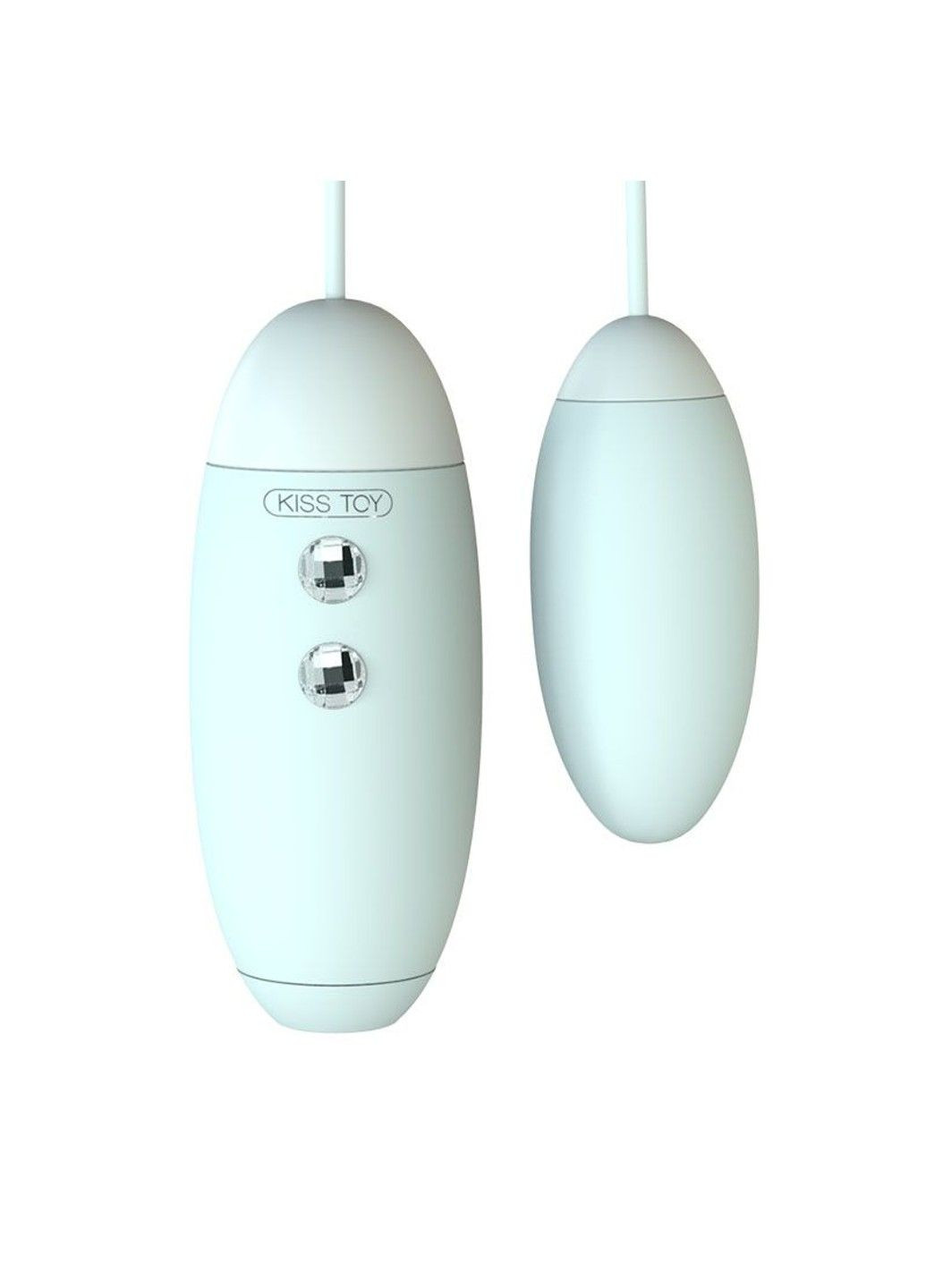 Вакуумний стимулятор з віброяйцем 2-в-1 KISTOY Miss VV Cyan KissToy (333332348)