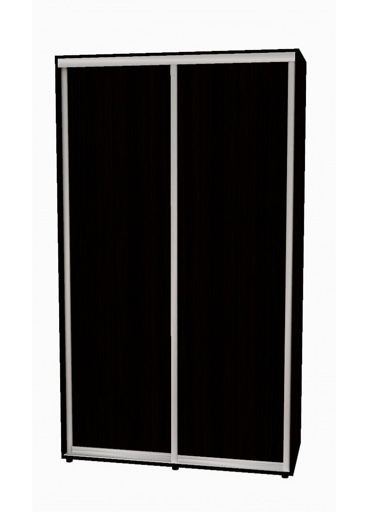 Шафа-купе дводверна 160*45*230 см Венге магія 2 двері ДСП Алекса (360458308)