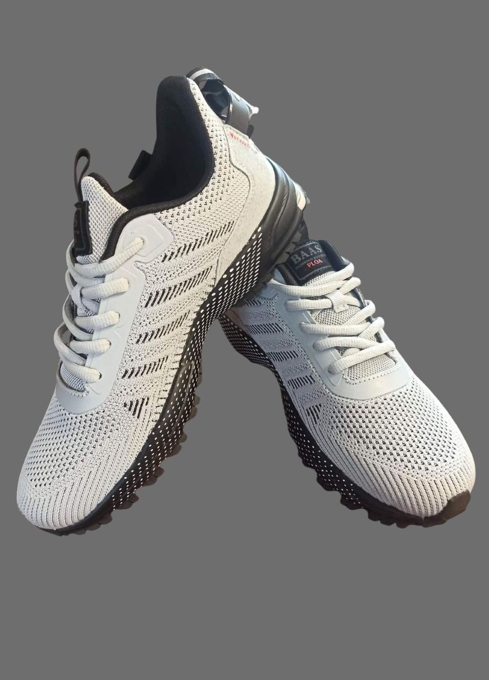 Світло-сірі Літні кросівки літні Baas Marathon