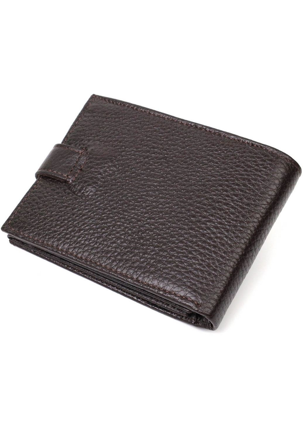 Мужской кожаный бумажник 12,5х9,2х2 см Bond (288046981)