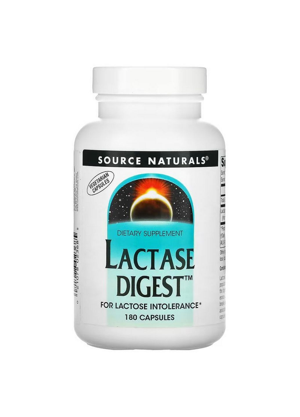 Натуральна добавка Lactase Digest, 180 капсул Source Naturals (293419951)