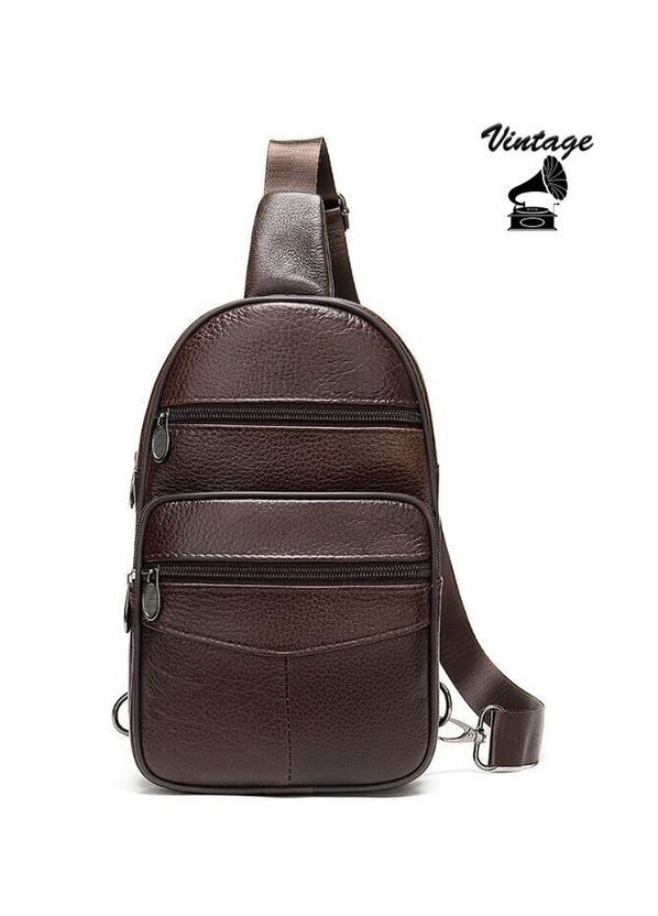 Сумка чоловіча через плече шкіряна через плече 14986 Vintage (302007937)