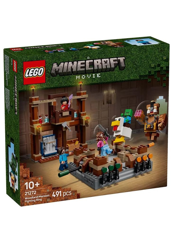 Конструктор Minecraft Бойцовский ринг в лесном имении (21272) Lego (369674602)