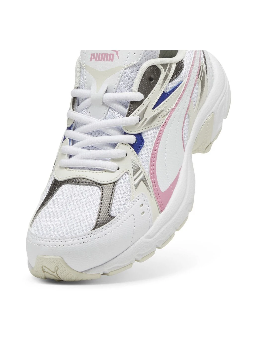 Сірі всесезонні кросівки milenio tech sneakers Puma