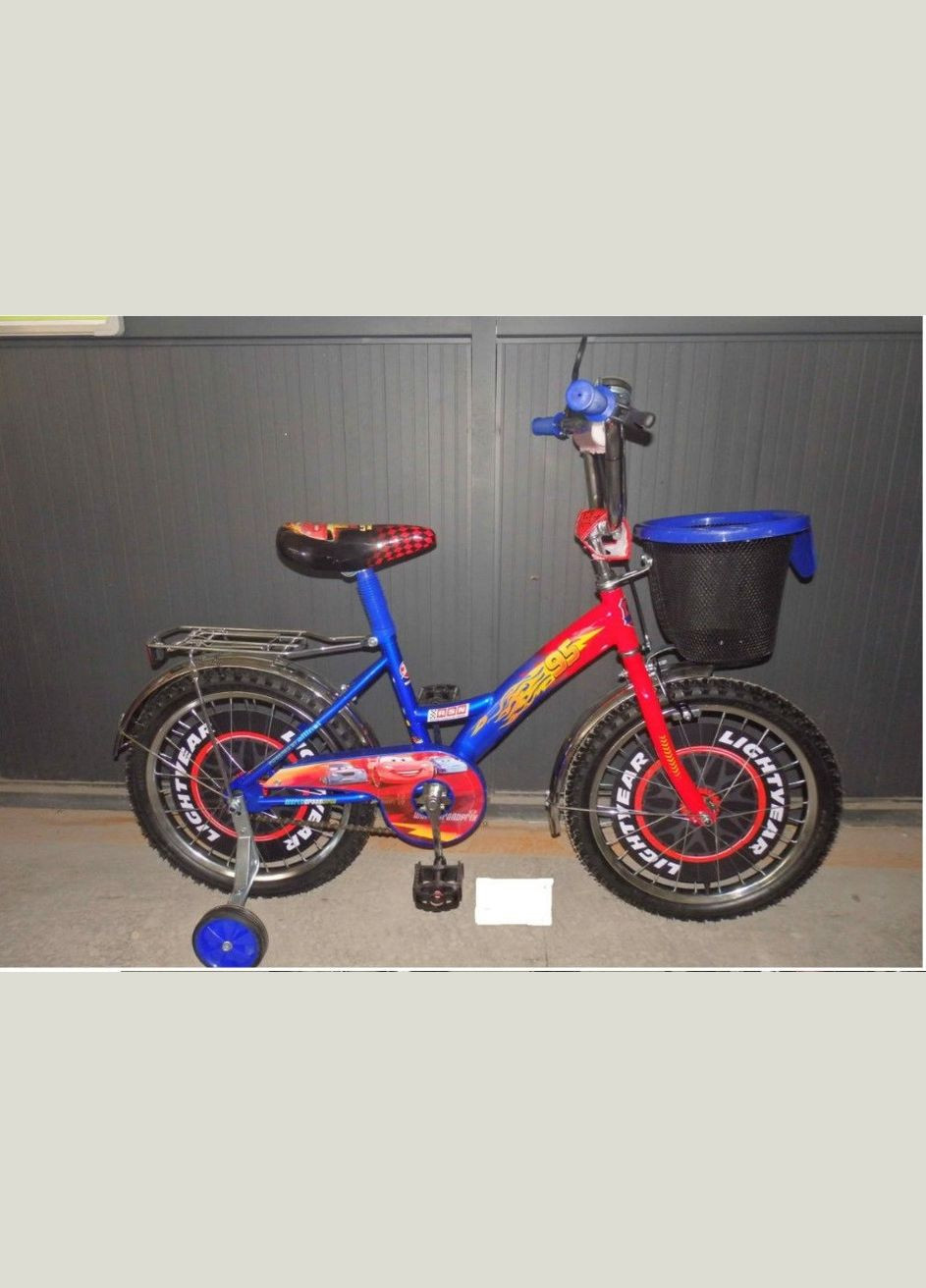 Велосипед Тачки+ Корзинка от : мечта маленького гонщика Синий, 20 Crosser (267810082)