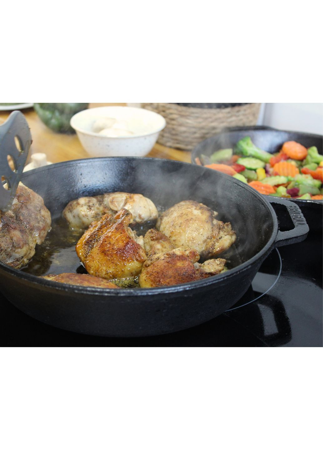 Сковорода чавунна NEXT 240 х 47 мм Brizoll (362215052)