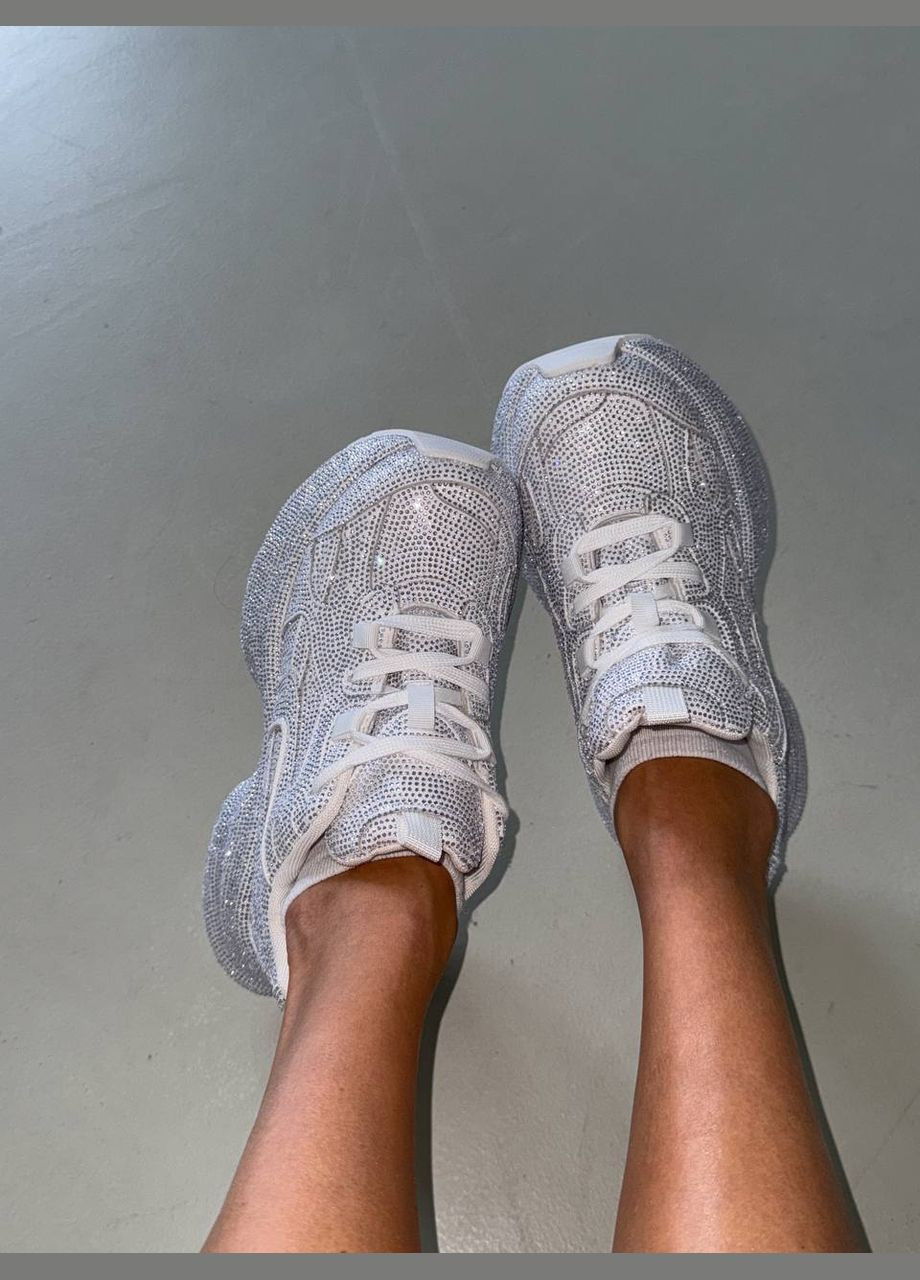 Стильні жіночі кросівки No Brand білі демісезони (317254872)