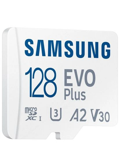 Карта памяти 128GB microSD class 10 UHS-I U3 V30 A2 EVO Plus (MB-MC128SA/EU) Samsung (400755036)