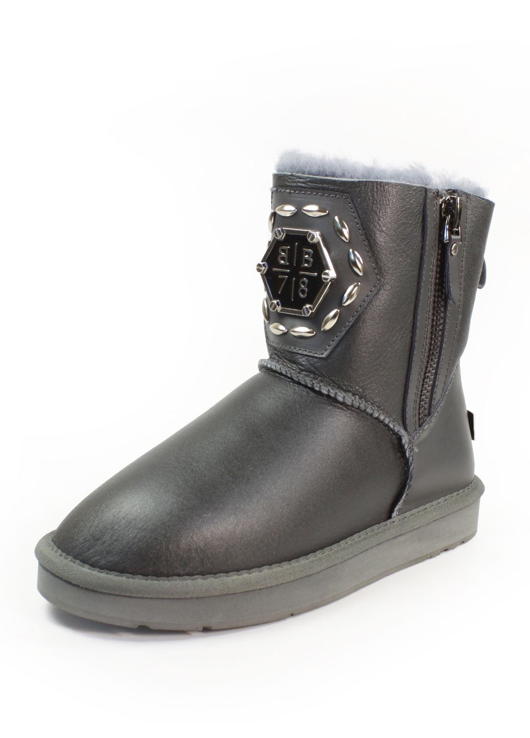 Жіночі шкіряні угги It-Girl (364847439)