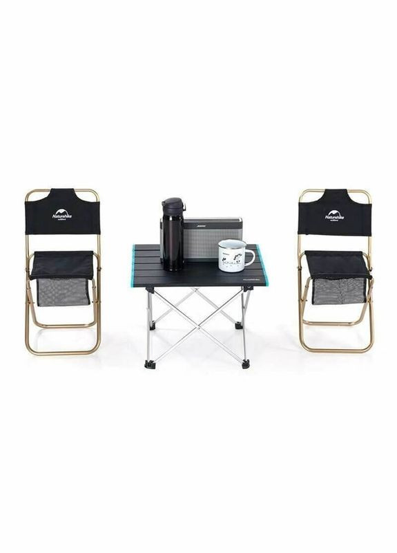 Стол раскладной NH19Z008-Z Размер L 68х46х40.5 см серый (6927595750872) Naturehike (341827893)