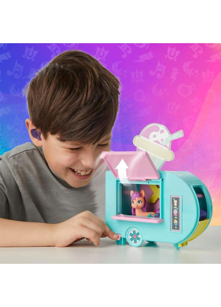 Ігровий набір My Little Pony Моя маленька Поні Трак для смузі Санні СтарСкаут (F6339) Hasbro (363331385)