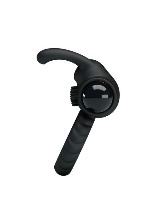 Эрекционное виброкольцо, черное, силикон Pretty Love (347314080)