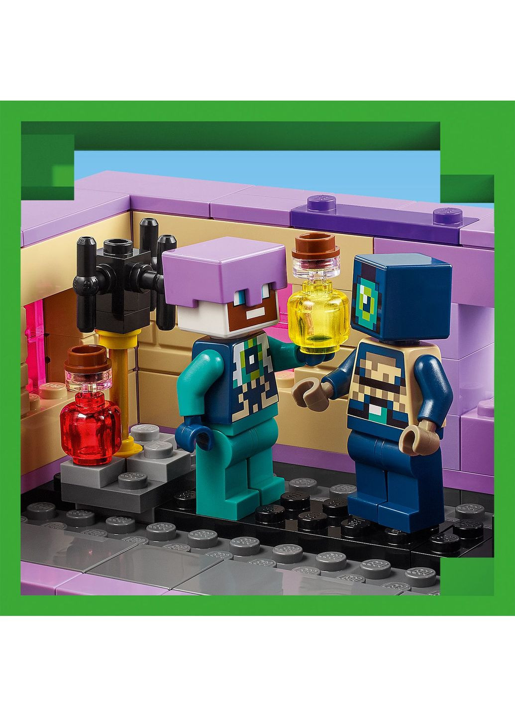 Конструктор Minecraft Дракон Энда и Корабль Края, 657 деталей () Lego 21264 (361305365)