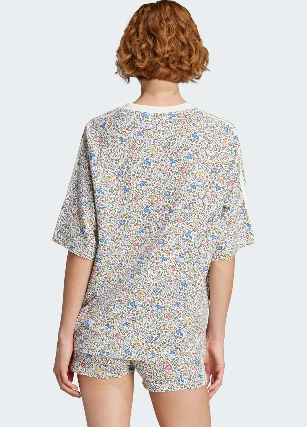 Футболка Originals x Liberty London AOP Boyfriend adidas - (366962327)