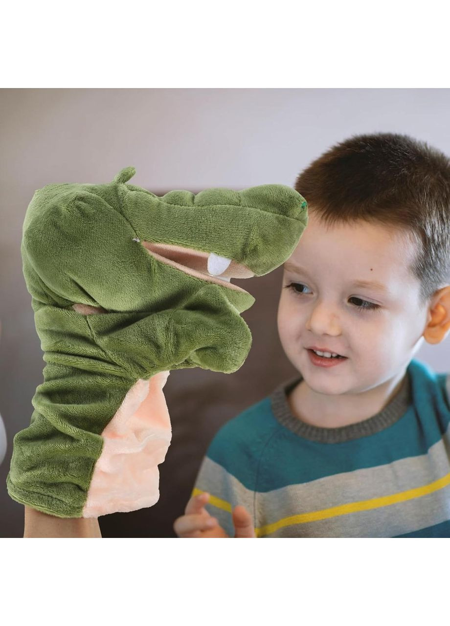 Іграшка на руку Крокодил для лялькового театру 27 см No Brand (366027181)