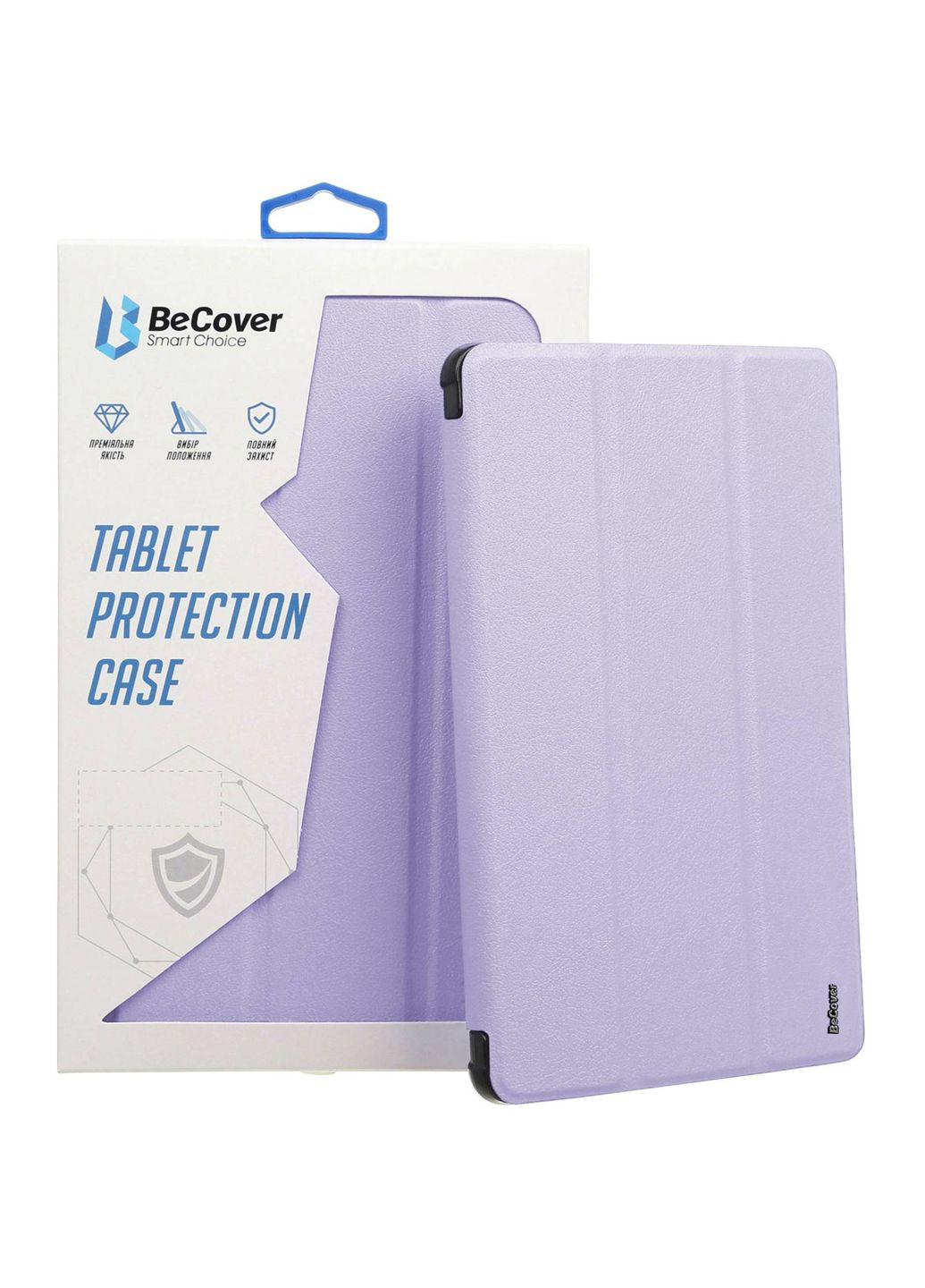 Чехол-книга Ultra Slim Origami Transparent с креплением Apple для Apple iPad Mini 7 2024 Purple (712937) BeCover (368679932)