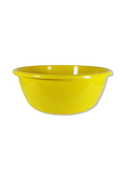 Миска «Ягідка» 9 л «» Жовта Plastic's Craft (285792035)
