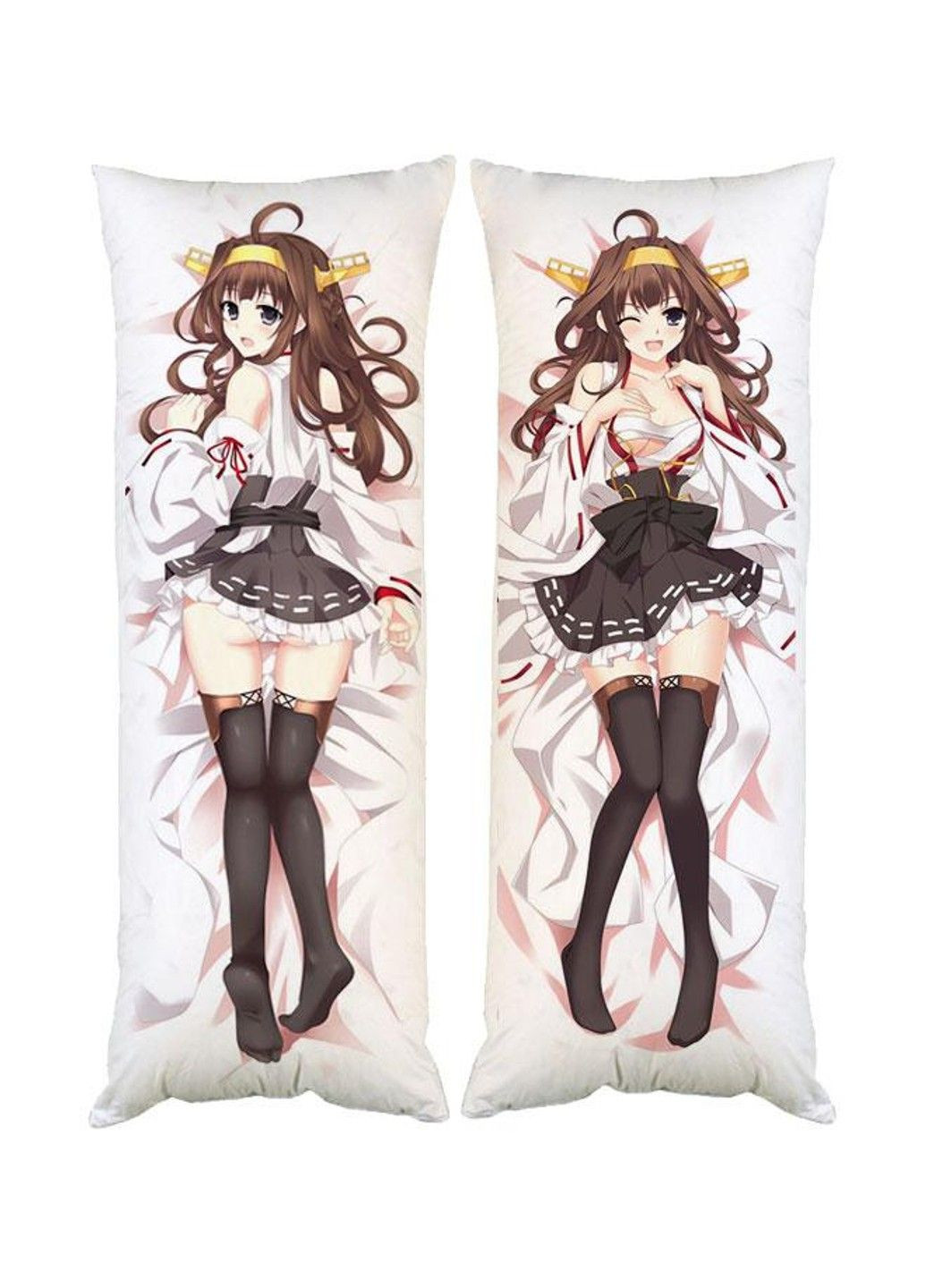 Подушка дакімакура Kongou Флотська колекція декоративна ростова подушка для обіймання двостороння No Brand (329433146)