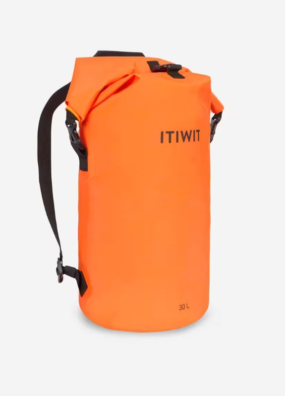 Гермомешок IPX6 (63 х 26см 30л) Герметичная Сумка Оранжевый Itiwit (342966715)